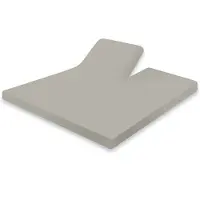 Eleganzzz Splittopper Hoeslaken Jersey Katoen Stretch - mushroom 180x200cm