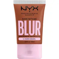 Nyx PROFESSIONAL MAKEUP Bare With Me Blur Tint Foundation 16 Warm Cara