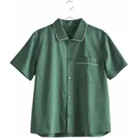 HAY Outline Pyjamashirt Dames Emerald Green-XS / S