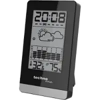Technoline WS 9125 Zwart, Zilver digitale weerstation