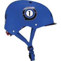Globber helm elite lights racing blue |