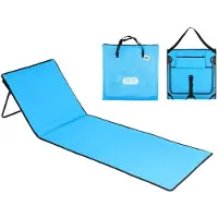 Feel Furniture - Strand Ligbed - Draagbaar Opvouwbaar - Blauw