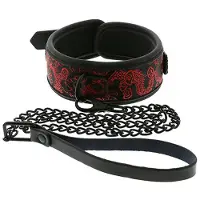 Dream Toys Dreamtoys Blaze - halsband en riem set (rood)