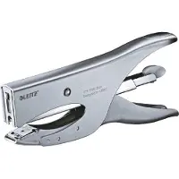 Leitz Niettang 5549 Blister - Metaal / Chroom - Achterlaadsysteem - Maximaal 40 vel