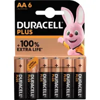 Duracell Batterij Plus - AA - 10x6 stuks