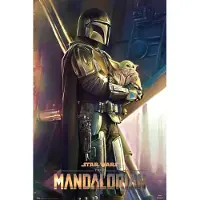 Merkloos Poster Star Wars The Mandalorian Clan of Two 61x91,5cm