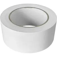 Kortpack - Vloermarkeringstape 50mm breed x 33mtr lang - Wit - 1 Rol - Vloertape - Signalisatietape - (021.0407)