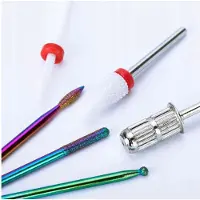 DRM Opzetfrezen Freesmachine Met Schuurrolletjes Set van 6 Stuks Rainbow