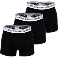 Ralph Lauren Boxershorts 'Classic' lichtgrijs / zwart / wit