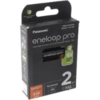 Eneloop Panasonic Pro Oplaadbare AAA / HR03 Ni-Mh Batterijen (2 stuks, 930 mAh)