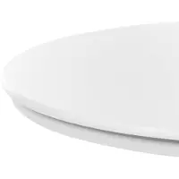 Beliani AKRON - Ronde tafel-Wit-MDF