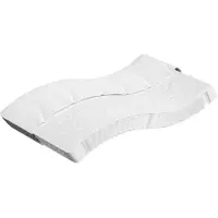 vidaXL Pocketveringmatras middelhard 100x200 cm