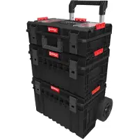 Qbrick System ONE Cart 2.0 + ONE 350 Profi 2.0 + ONE 200 Profi 2.0 stapelbaar IP66