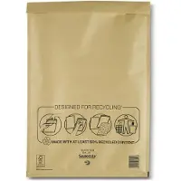 Mail lite luchtkussenenveloppen, goud, J/6, 300 x 440 mm, doos van 50 stuks