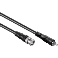 Dolphix BNC (m) - Tulp RCA (m) kabel | RG59 | 75 Ohm | 5 meter