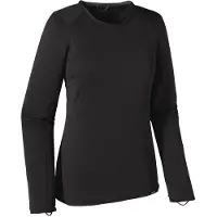 Patagonia - Women's Capilene Thermal Weight Crew - Synthetisch ondergoed M, zwart