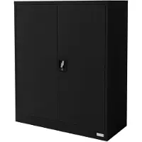 ML-Design Archiefkast Dodger | staal zwart 90x40x109 cm wandkasten | NADUVI