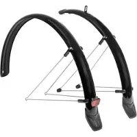 Xlc MG-F03 Spatbord Stadfiets Set - 26 inch / 58 mm - PVC - Geschikt voor Stad/Tour Fiets
