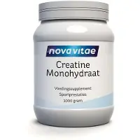 Nova vitae Creatine Monohydraat 1000g