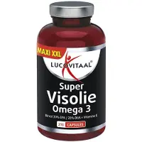 Lucovitaal Visolie super omega 3 xxl Lucovitaal 210ca