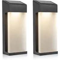 Smartwares OSL-50010, Buitenwandlamp, Anthraciet, Aluminium, IP44, Voor gevelmontage