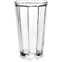 Serax Surface longdrink - Ø 8,5 cm - hoogte 14 cm - set van 4