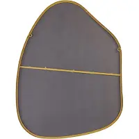 Beliani PUTEAUX - Wandspiegel - Goud - Metaal