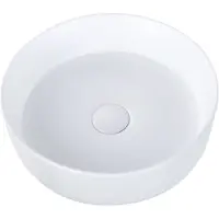 Beliani CALIG - Wastafel - Gebroken wit - 36 cm - Keramiek