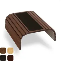Tuko Armleuning Dienblad - Bamboe - Antislip - Bruin