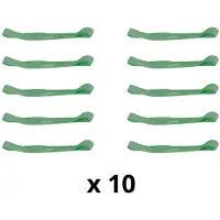 Toorx Weerstandsbanden Set van 10 stuks Medium - 30 cm - Groen