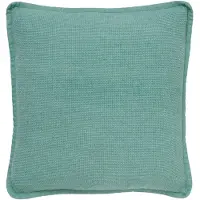 Dutch decor - BOWIE - Kussenhoes 45x45 cm - van gewassen katoen - Jadeite - lichtgroen