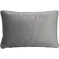 Dutch decor - FINN - Kussenhoes 40x60 cm - velvet - effen kleur - Micro Chip - lichtgrijs