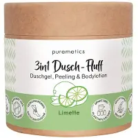 Puremetics zoutpeeling limoen No10 3-in-1 douchegel Lichaamsscrub en -peeling 250 g Dames