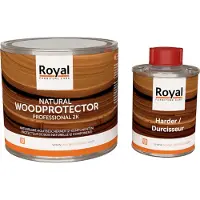 HSM Collection Houtlak Natural Wood Protector 2K | HSM Collection ethanol transparant 0x0x0 cm overig | NADUVI