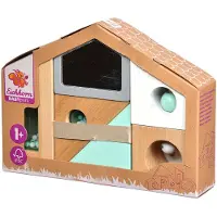Simba Baby Pure Houten Bouwblokken met Geluid