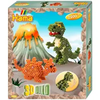 Hama Strijkkralenset 3D Dino – 2.500 stuks