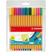 Stabilo Point 88 finelinerset (15 stuks)