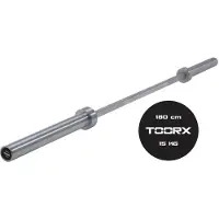 Toorx Olympische Halterstang - Chrome - 180 cm