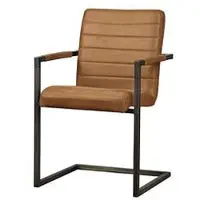 Tower Living Rocca armchair - Bull cognac