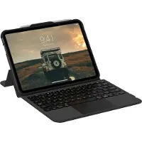 Uag QWERTY Bluetooth Keyboard voor de Apple iPad 11 (2025) 11 inch A16 / iPad 10 (2022) 10.9 inch - QWERTY / NL - Zwart