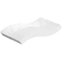 vidaXL Binnenveringmatras middelhard 100x200 cm