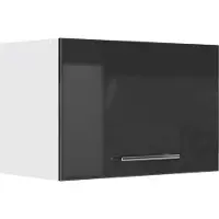 Vicco Badkamerkast Fame-Line Antraciet Hoogglans 60 x 40 cm Plat, Model 43441
