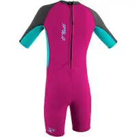 O'Neill Reactor Spring 2 Mm Junior Shorty Met Korte Mouwen En Rits Op De Rug