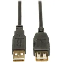Eaton U024-016 USB-kabel 4,87 m 2.0 USB A Zwart