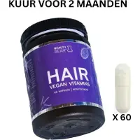 Dansk Farmaceutisk Industri Hair Vegan Vitamins (U) 60 stk.