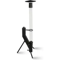 Pure Power Pelletkachel - terrasverwarmer - zeer snel thuisbezorgd! Zomeractie! Rookvrije sfeervolle vlam tot wel 1,2 meter!