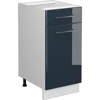 Vicco Fame-Line Keukenonderkast – 40 cm zonder werkblad Donkerblauw hoogglans