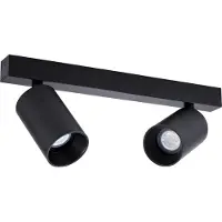 Uni-Bright Orient 2 Verstelbaar en Draaibaar Dubbelvlak Spotlight Black