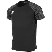 Stanno Bolt Voetbalshirt Zwart