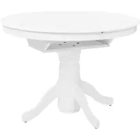 Beliani AKRON - Eettafel-Wit-MDF